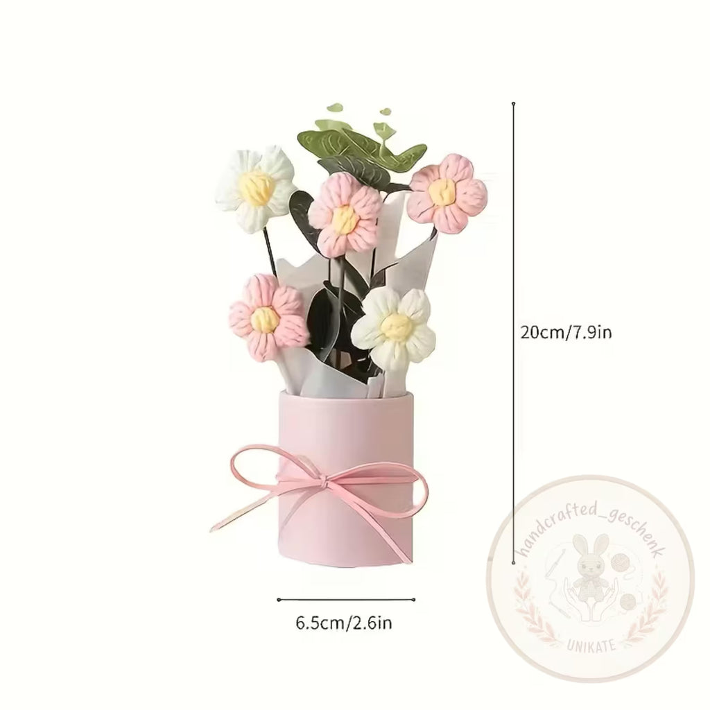 Crochet Flower Bouquet: Handmade Forever Flowers