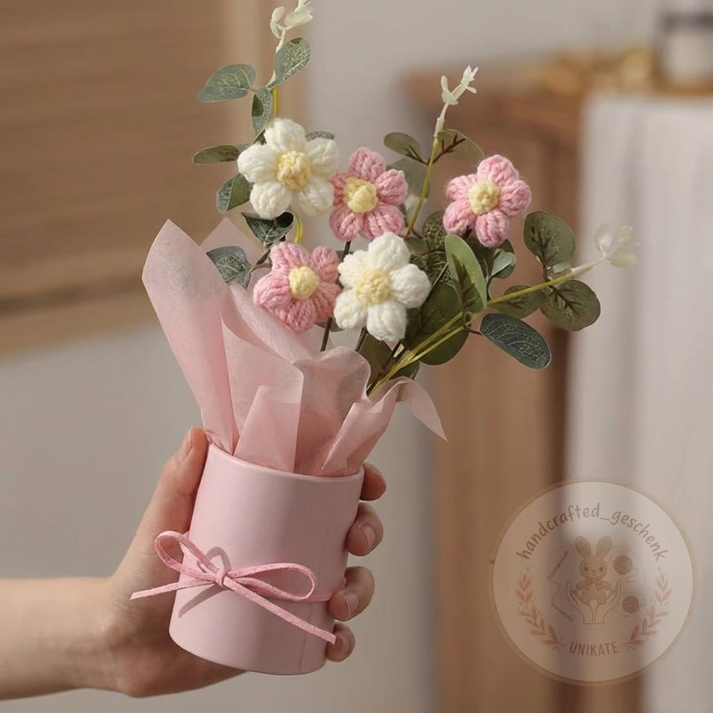 Crochet Flower Bouquet: Handmade Forever Flowers