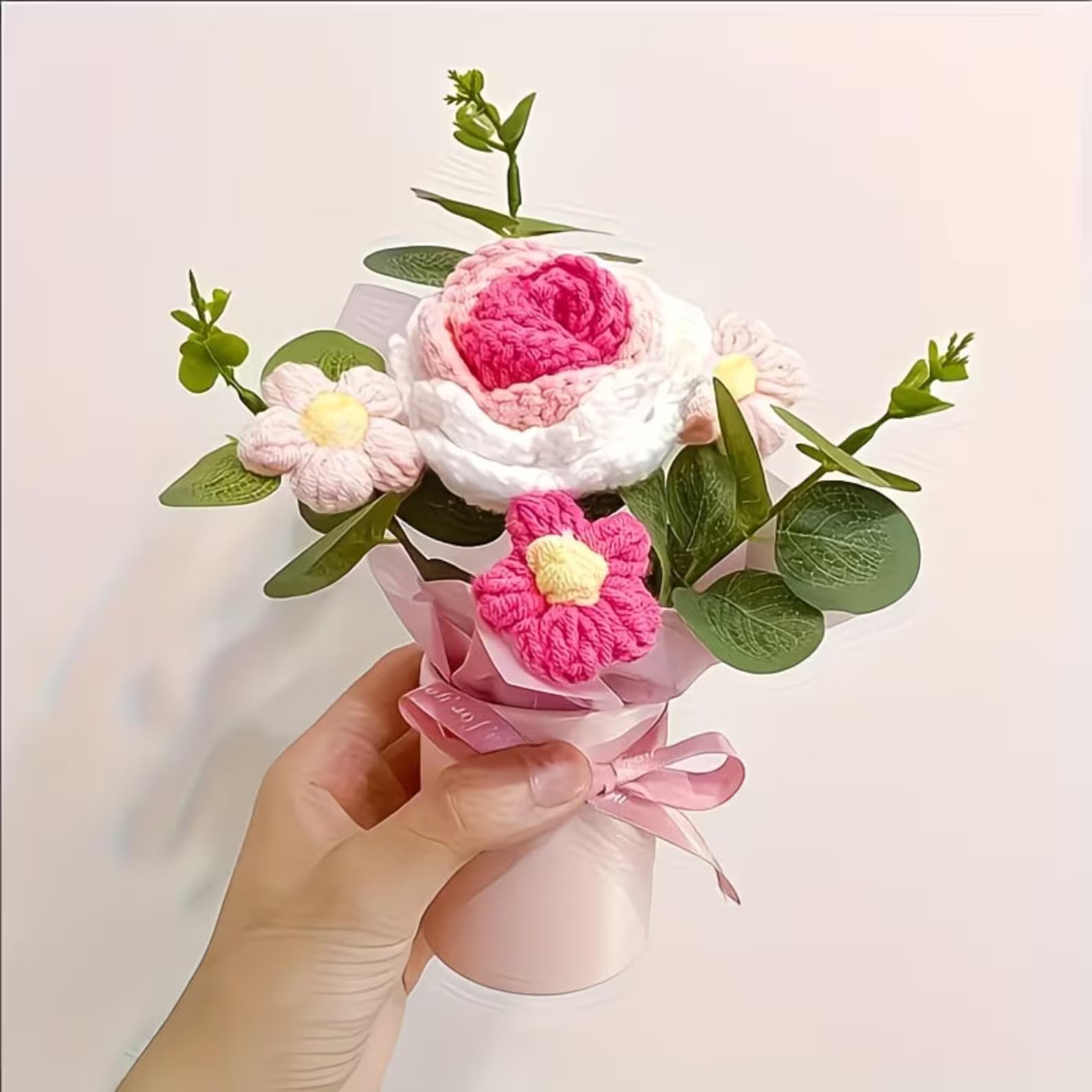 Crochet Flower Bouquet: Handmade Forever Flowers