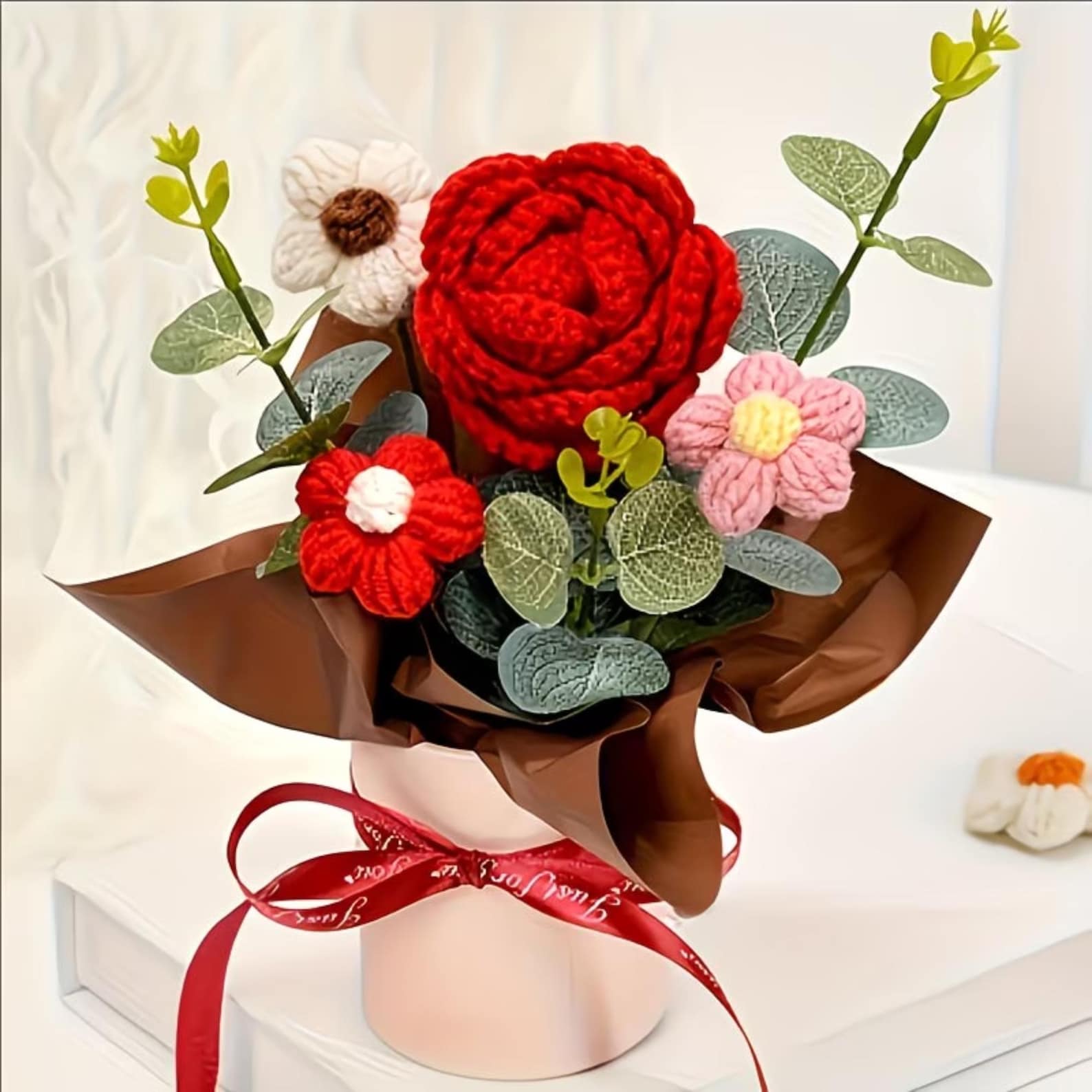 Crochet Flower Bouquet: Handmade Forever Flowers
