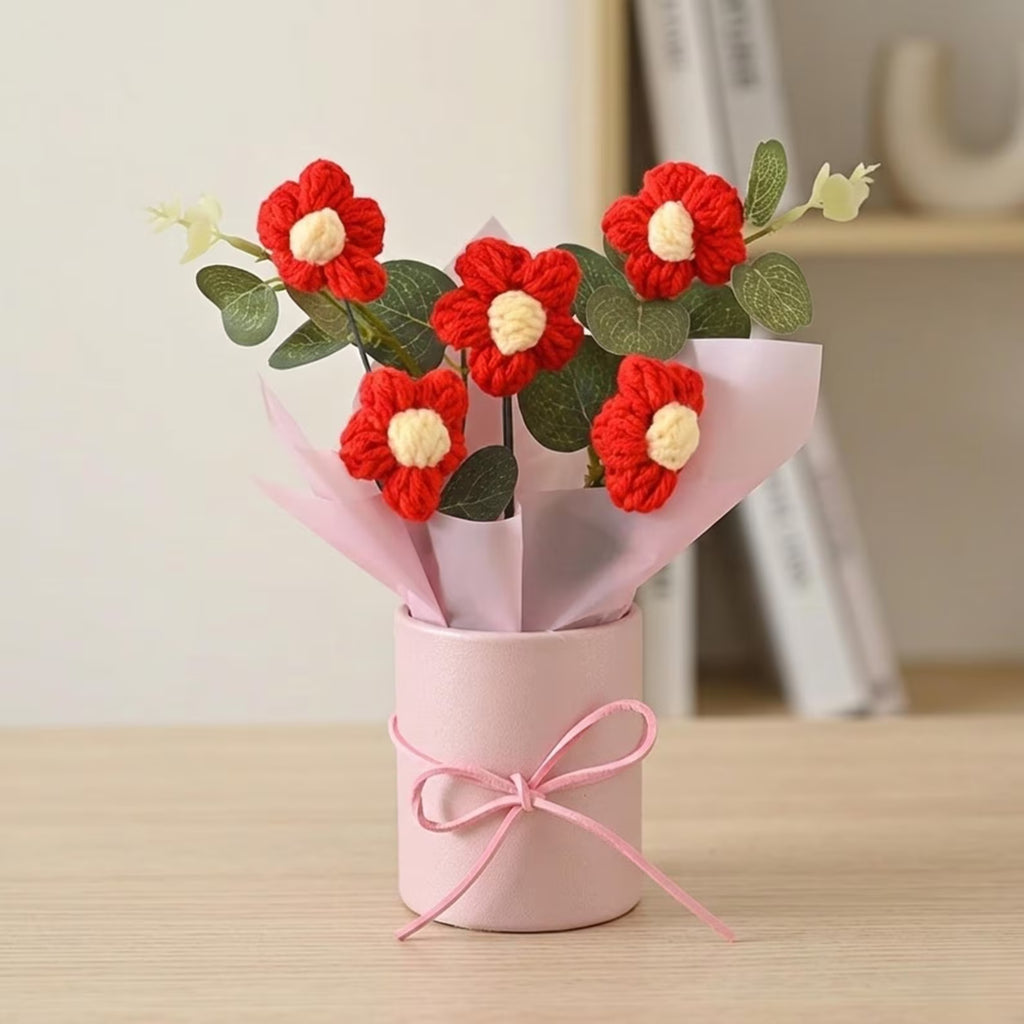 Crochet Flower Bouquet: Handmade Forever Flowers